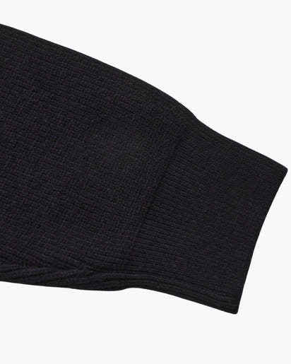 Men's Luxury Half-Zip Knit Pullover Sweater - Ribbed Texture, Cotton Blend