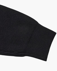 Men's Luxury Half-Zip Knit Pullover Sweater - Ribbed Texture, Cotton Blend