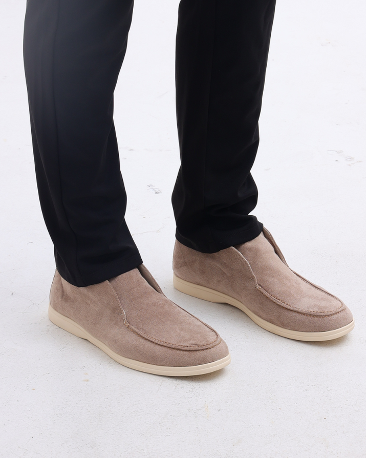 Men's Premium Suede Slip-On Loafers: Comfortable, Stylish, and Durable Footwear