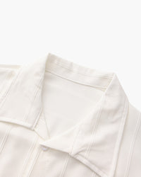 Men's St. Tropez Ribbed Knit Shirt - Stylish Casual Comfort