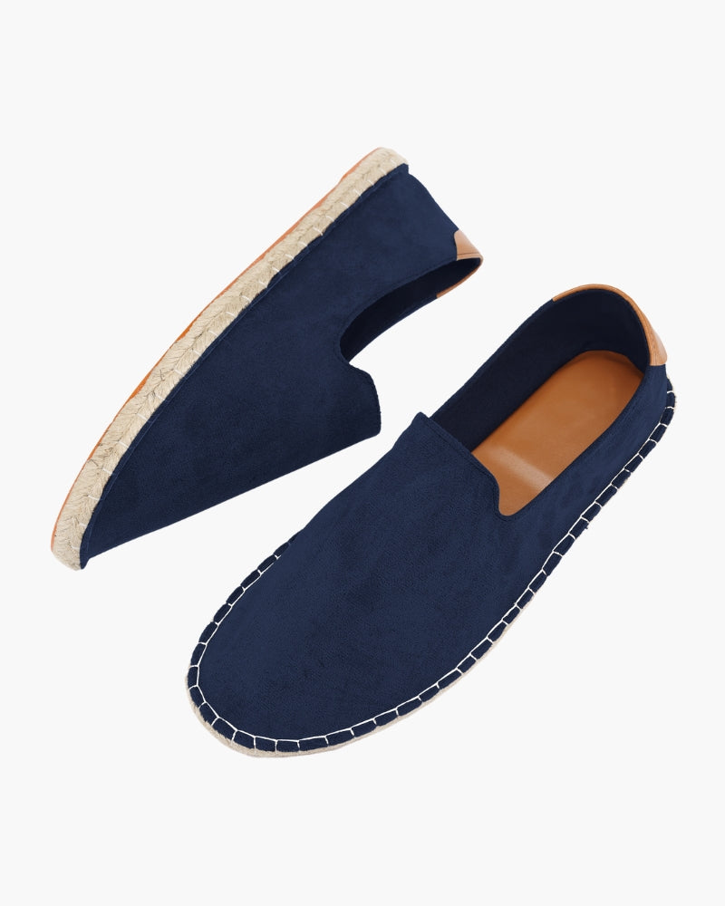 Soho Espadrilles for Men: Comfortable Jute-Soled Casual Slip-On Shoes