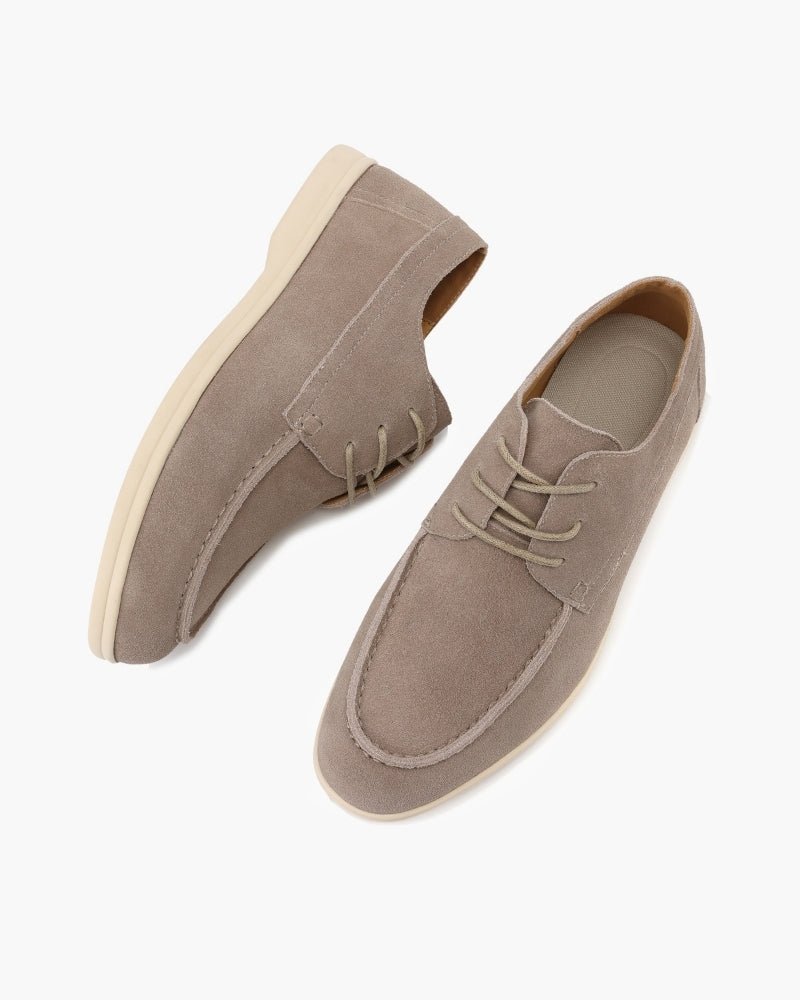 Men's Premium Suede Lace-Up Dress Casual Shoes - Ultimate Style & Comfort