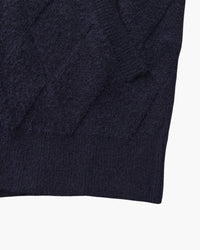 Premium Diamond Knit Zip Cardigan for Men – Stylish Warmth & Timeless Elegance