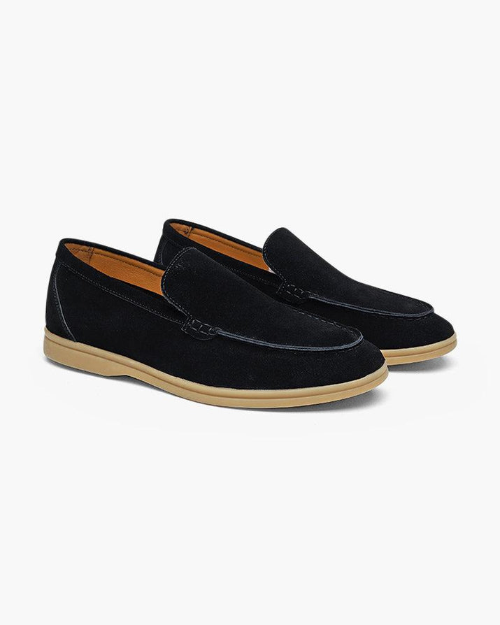 Old Money Premium Suede Driver Loafers: Men's Luxury Slip-On Comfort