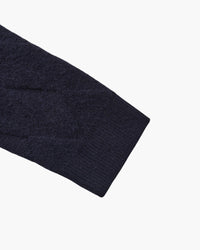 Premium Diamond Knit Zip Cardigan for Men – Stylish Warmth & Timeless Elegance