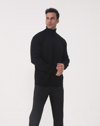 Luxurious Merino Wool Turtleneck for Men - Warm, Soft, Stylish, Versatile