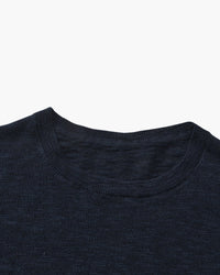 Premium Linen Cotton Blend Crewneck Tee: Soft, Breathable, Versatile Style
