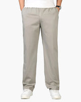 Men's Relaxed Fit Cotton Linen Blend Drawstring Capri Pants