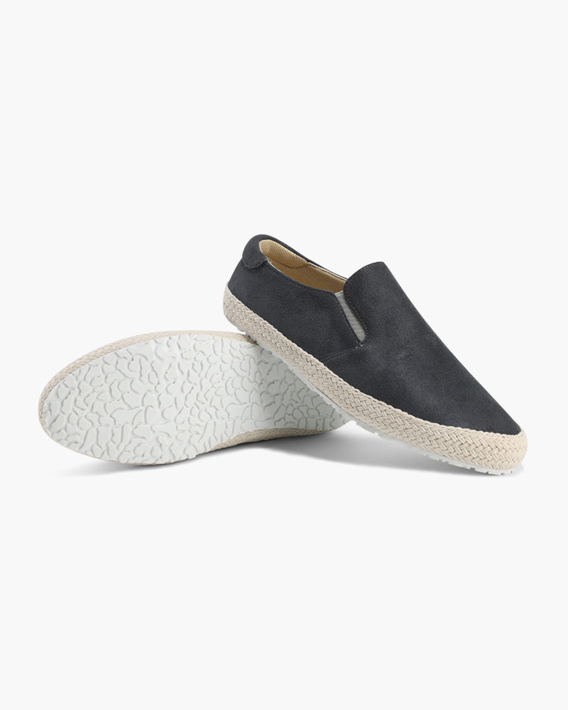 Men's Luxury Suede City Loafers: Comfortable Slip-On Dress Shoes for Elegance