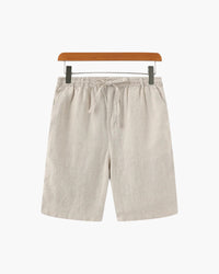 Casablanca Men's Premium Linen Shorts: Lightweight, Breathable for Effortless Summer Comfort