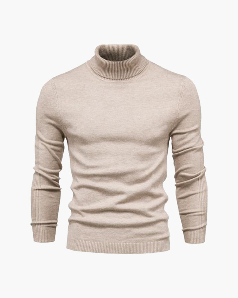 Luxurious Merino Wool Turtleneck for Men - Warm, Soft, Stylish, Versatile