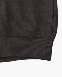 Men's Luxury Half-Zip Knit Pullover Sweater - Ribbed Texture, Cotton Blend