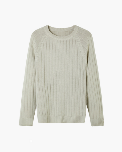 Men's 100% Premium Wool Knit Sweater for Timeless Autumn Winter Style