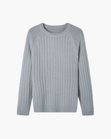 Men's 100% Premium Wool Knit Sweater for Timeless Autumn Winter Style