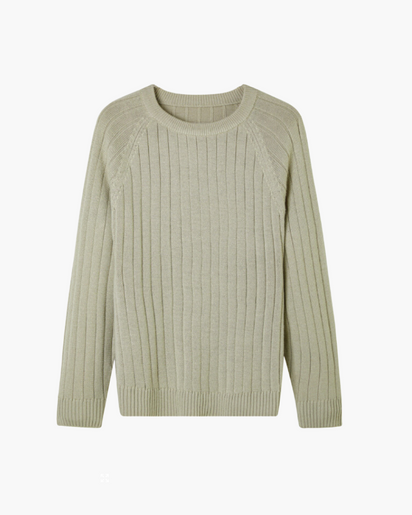 Men's 100% Premium Wool Knit Sweater for Timeless Autumn Winter Style