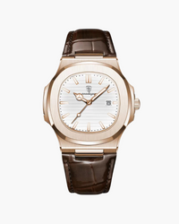 Lisbon Men's Elegant Leather Watch: Precision Stainless Steel Case, Chronograph Functions