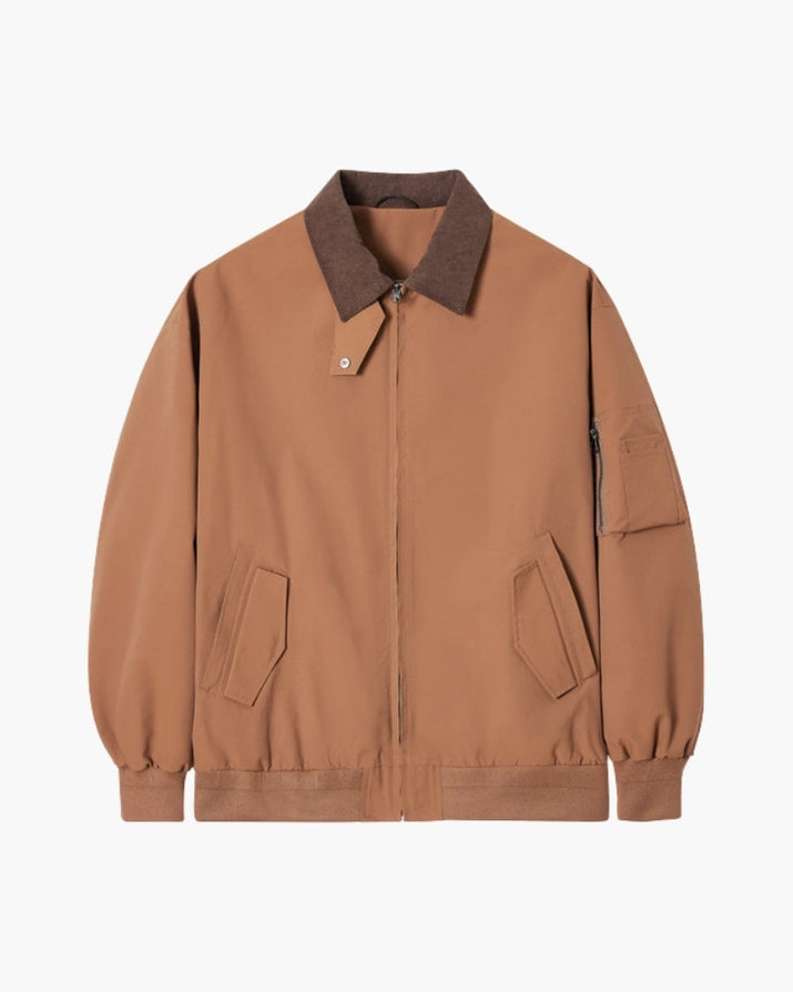 Men's Classic Harrington Jacket: Lightweight, Versatile, Smart-Casual, All-Season Style