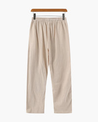 Zanzibar Men's Lightweight Breathable Linen Trousers - Ultimate Casual Comfort