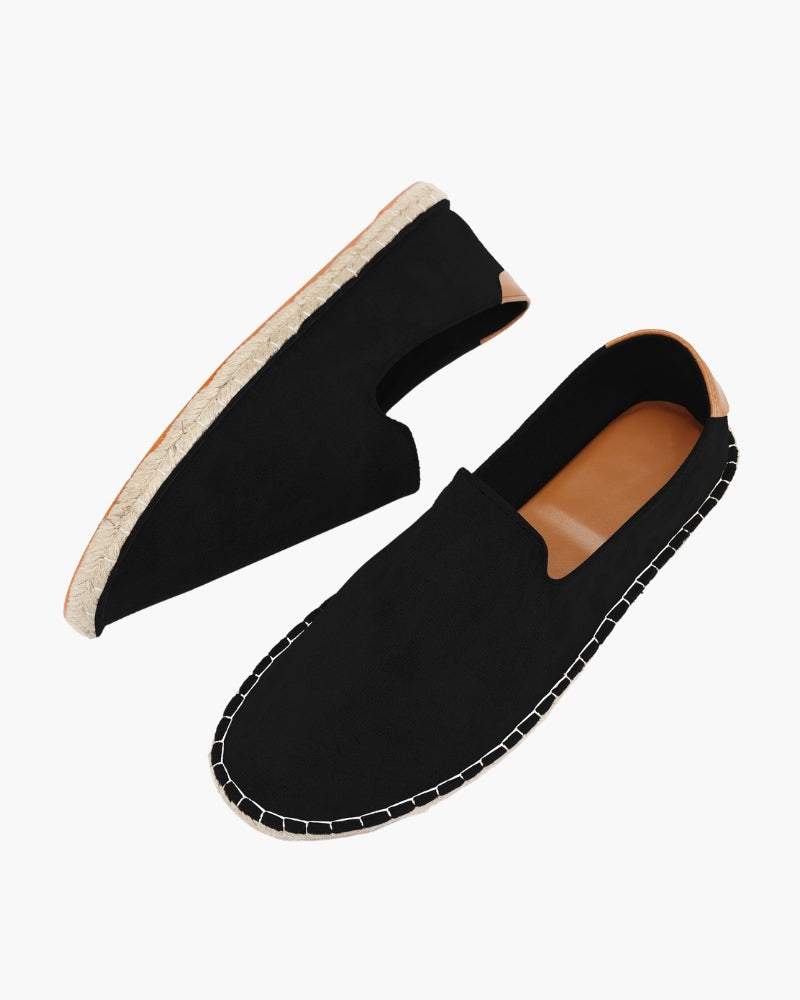Soho Espadrilles for Men: Comfortable Jute-Soled Casual Slip-On Shoes