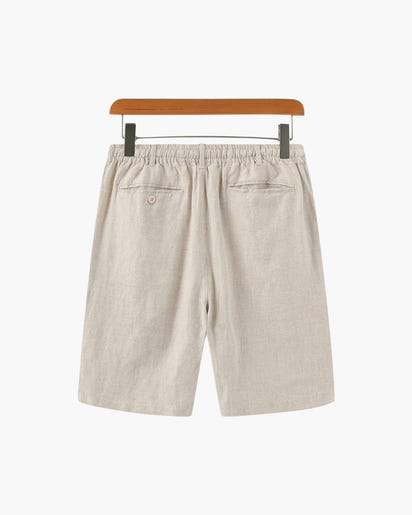 Casablanca Men's Premium Linen Shorts: Lightweight, Breathable for Effortless Summer Comfort