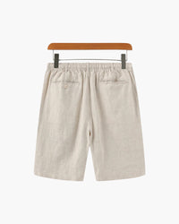 Casablanca Men's Premium Linen Shorts: Lightweight, Breathable for Effortless Summer Comfort