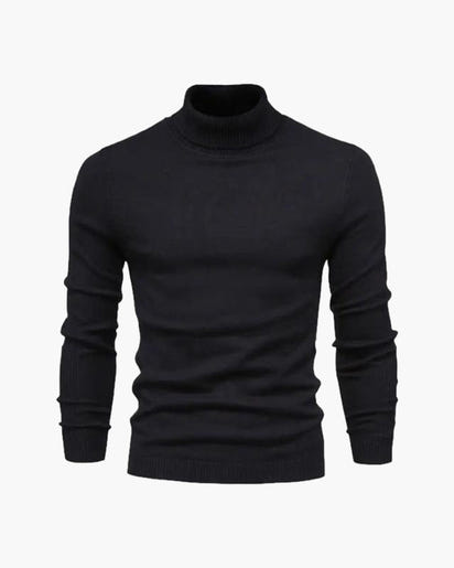 Luxurious Merino Wool Turtleneck for Men - Warm, Soft, Stylish, Versatile