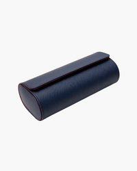 Premium Genuine Leather Single Watch Holder for Travel & Display