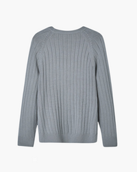 Men's 100% Premium Wool Knit Sweater for Timeless Autumn Winter Style