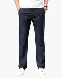 Stylish Porto Chino Pants: Comfortable Cotton Spandex Blend, Loose Fit