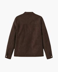 Men's Premium Suede Leather Jacket: Luxurious, Classic Fit, Warm Winter Outerwear