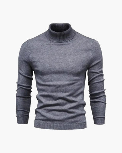 Luxurious Merino Wool Turtleneck for Men - Warm, Soft, Stylish, Versatile