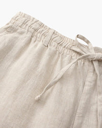 Casablanca Men's Premium Linen Shorts: Lightweight, Breathable for Effortless Summer Comfort