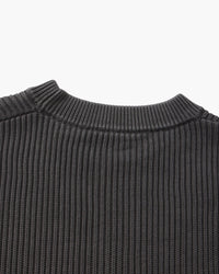 Classic Men's Rib Knit Crewneck Sweater - Soft Wool Blend Luxury Apparel