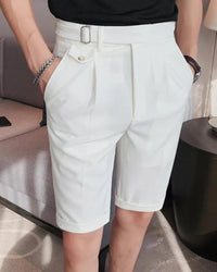 Men's Casual Comfort Cotton Blend Paris Style Short Pants