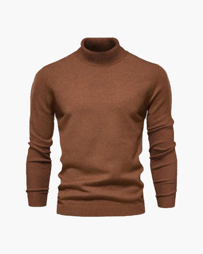 Luxurious Merino Wool Turtleneck for Men - Warm, Soft, Stylish, Versatile