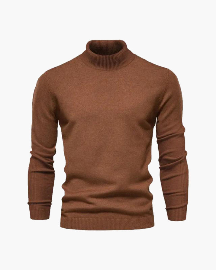 Luxurious Merino Wool Turtleneck for Men - Warm, Soft, Stylish, Versatile