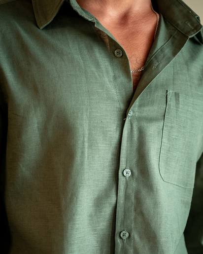 Cape Town 100% Linen Shirt - Lightweight, Breathable, Effortless Summer Style