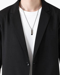 Men's Elegant Smart Casual 2-Piece Suit Set - Jacket and Trousers