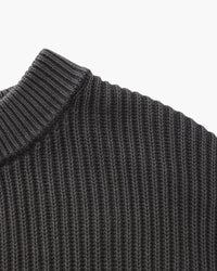 Classic Men's Rib Knit Crewneck Sweater - Soft Wool Blend Luxury Apparel