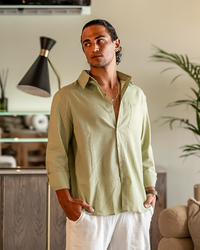 Cape Town 100% Linen Shirt - Lightweight, Breathable, Effortless Summer Style
