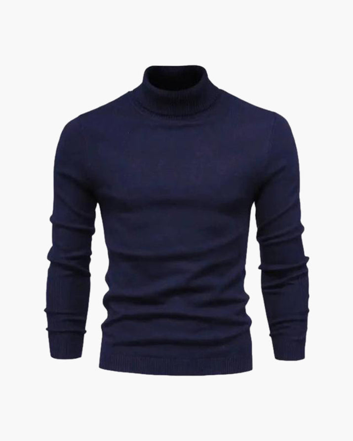 Luxurious Merino Wool Turtleneck for Men - Warm, Soft, Stylish, Versatile