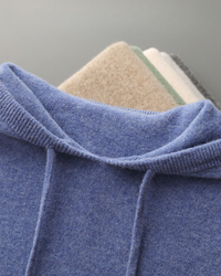 Ultra-Soft 100% Cashmere Hoodie for Luxurious Comfort & Effortless Style