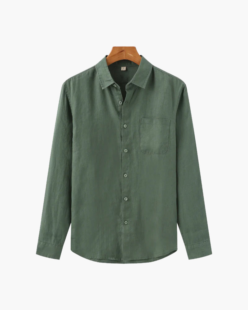 Cape Town 100% Linen Shirt - Lightweight, Breathable, Effortless Summer Style