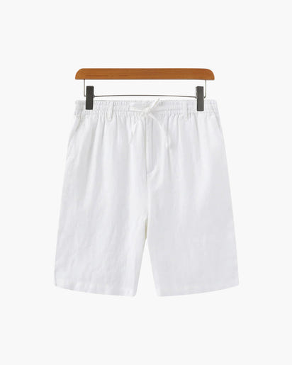 Casablanca Men's Premium Linen Shorts: Lightweight, Breathable for Effortless Summer Comfort
