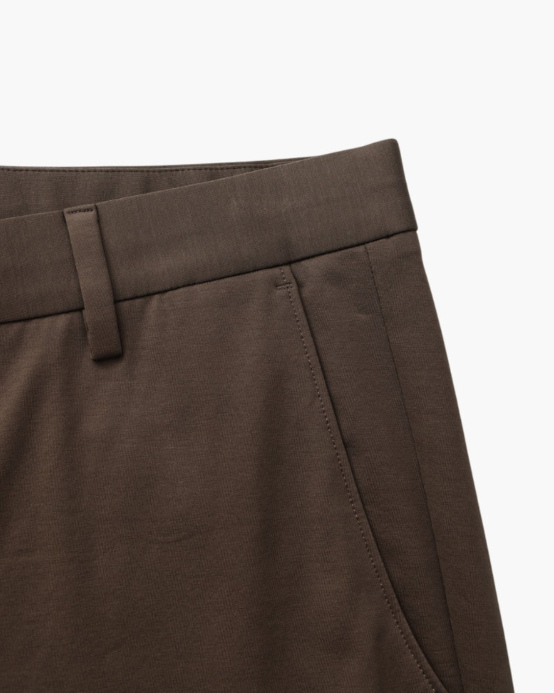 Sophisticated Men's Wool Blend Tailored Trousers - Smart, Versatile, Comfortable