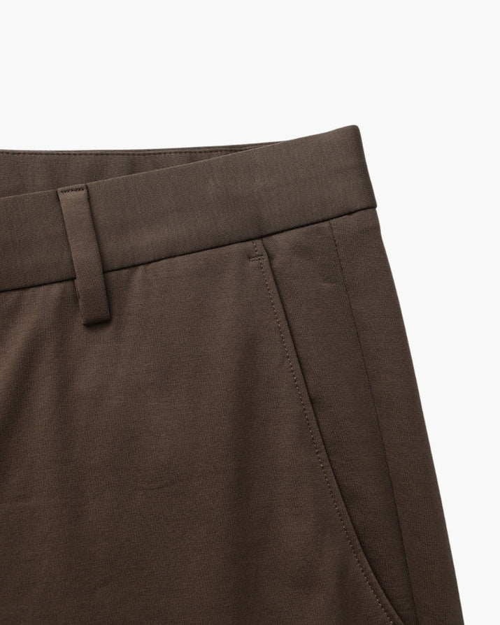 Sophisticated Men's Wool Blend Tailored Trousers - Smart, Versatile, Comfortable