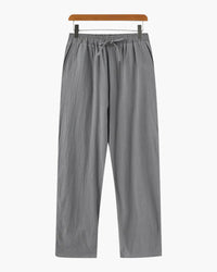 Zanzibar Men's Lightweight Breathable Linen Trousers - Ultimate Casual Comfort