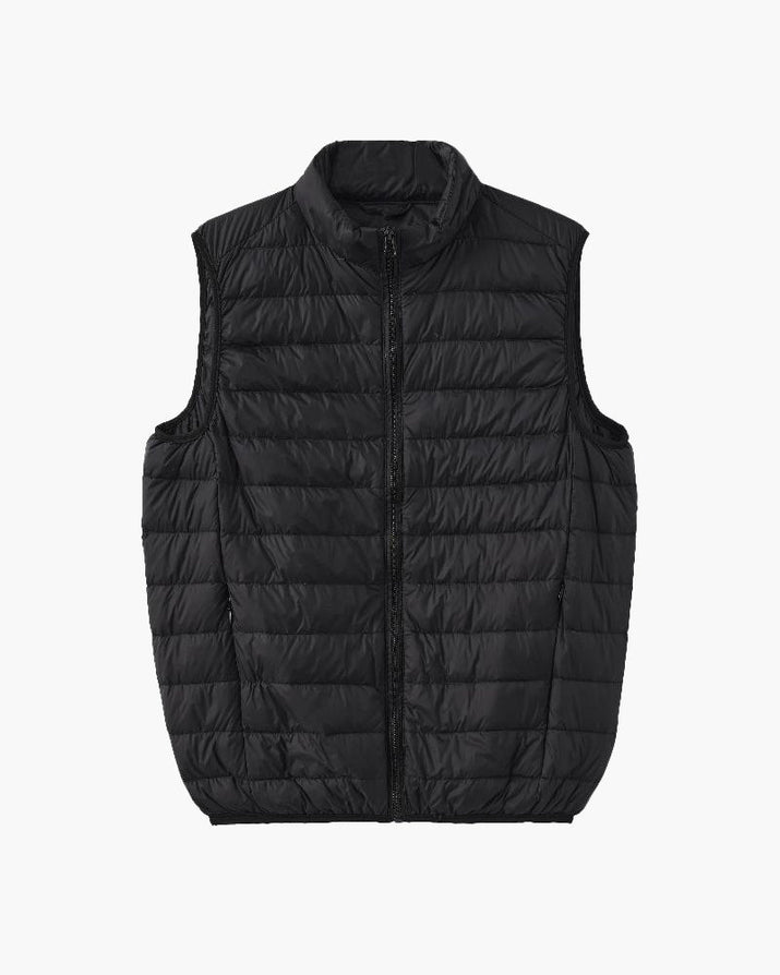 Men's Lightweight Insulated Puffer Gilet Vest - Warm, Versatile, Stylish Layer