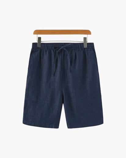 Casablanca Men's Premium Linen Shorts: Lightweight, Breathable for Effortless Summer Comfort