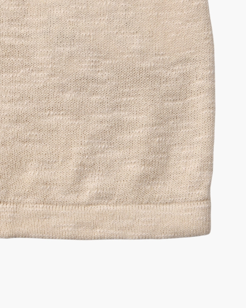 Premium Linen Cotton Blend Crewneck Tee: Soft, Breathable, Versatile Style